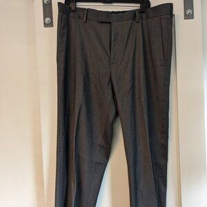Men's Kenneth Cole Grey Dress Pants - 38x32